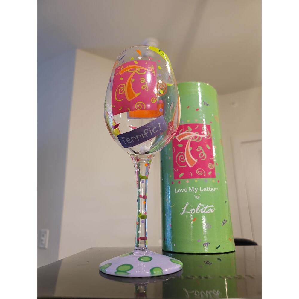 Lolita Love My Letter Wine Glass Collection